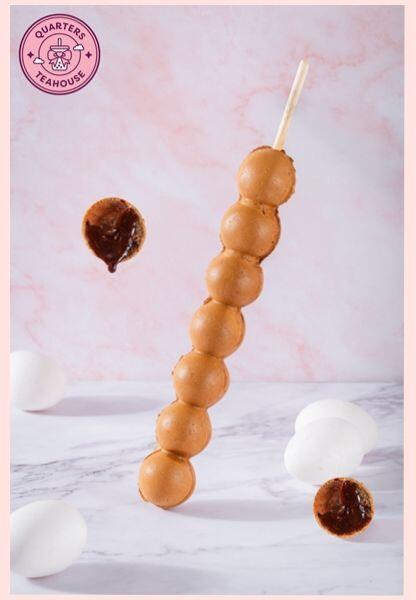 Double Chocolate Egg Puff