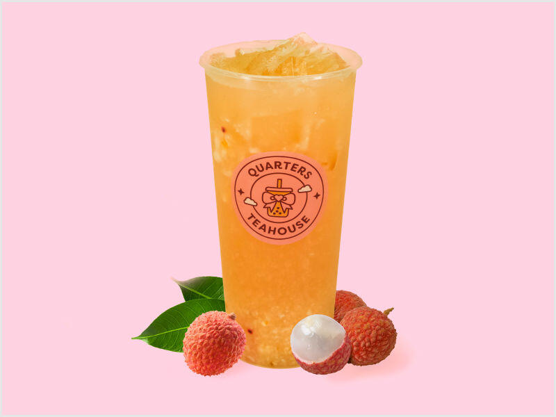 Pink Lychee Green Tea