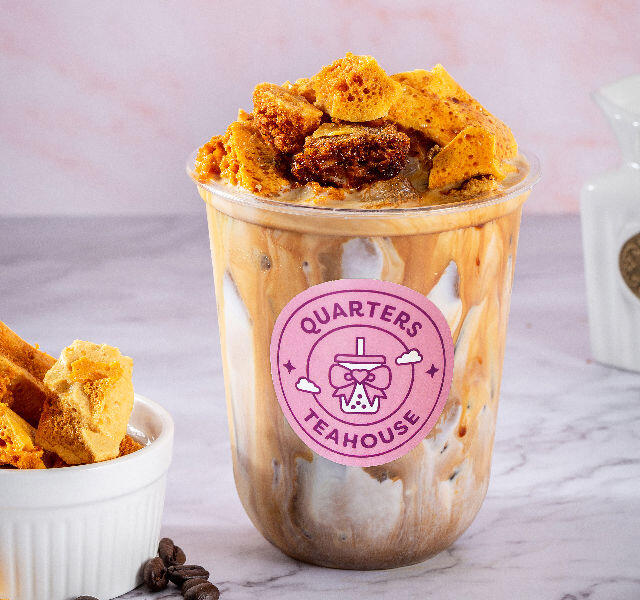 Dalgona Coffee Honeycomb Candy